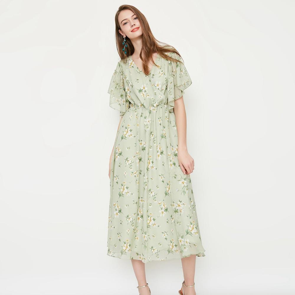 summer lotus leaf flare sleeve pattern