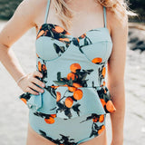 Print Bathing Suit Beach Wear Swim