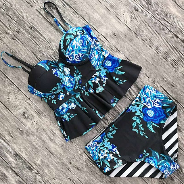 Print Bathing Suit Beach Wear Swim