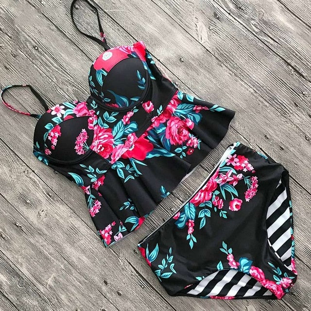 Print Bathing Suit Beach Wear Swim