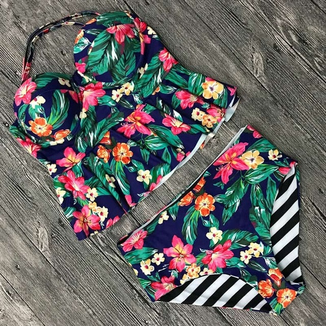 Print Bathing Suit Beach Wear Swim