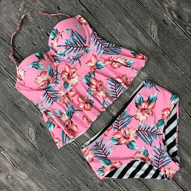 Print Bathing Suit Beach Wear Swim