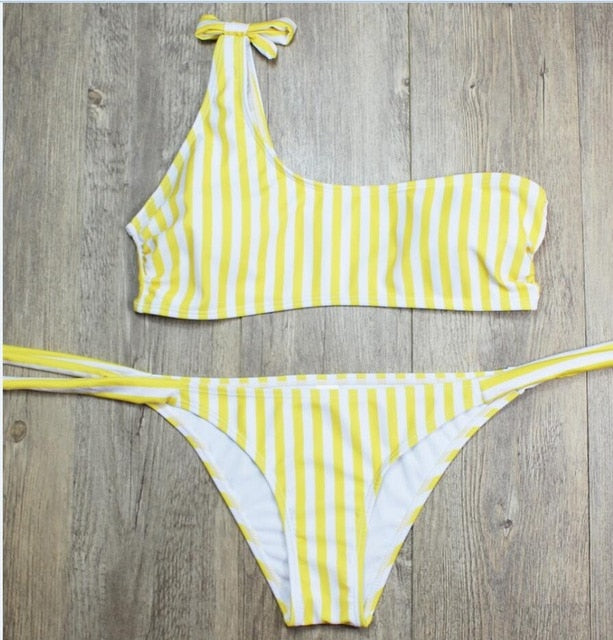 Two Pieces  Swimwear Women Bikini Set Bathing