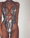 Bandage Swimsuit Monokini Swimwear Bikini