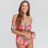 Sexy bikini Set High Waist Swimwear Women