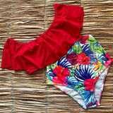 Sexy bikini Set High Waist Swimwear Women