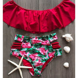 Sexy bikini Set High Waist Swimwear Women