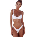 Sexy Bikini Set Women Swimsuit Solid Bikini
