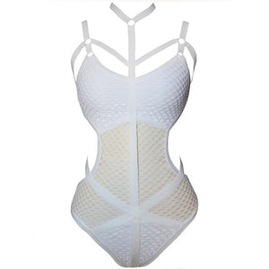 One Piece Swimsuit Female Bather